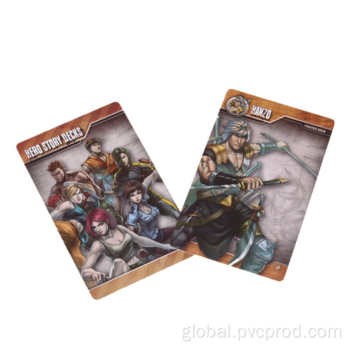 China custom game cards front and back Manufactory